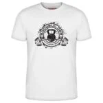 تیشرت سفید طرح بدنسازی