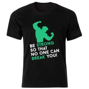 خرید تیشرت بدنسازی طرح بازو(تم سفید سبز)