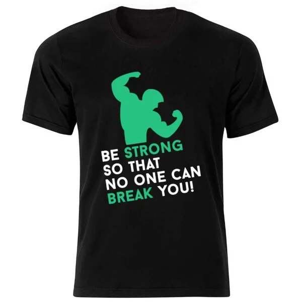 خرید تیشرت بدنسازی طرح بازو(تم سفید سبز)