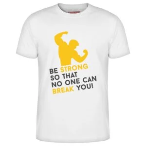 تیشرت طرح بدنسازی(تم مشکی زرد)