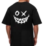 تیشرت طرح صورت گرافیکی X 