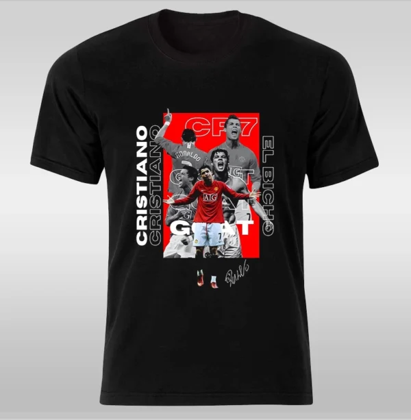 چاپ تیشرت کریستین رونالدو