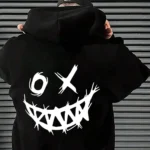 هودی طرح صورت گرافیکی X