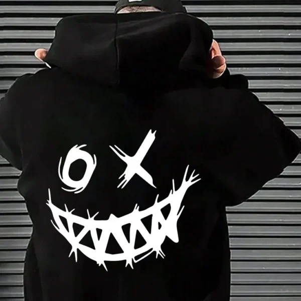 هودی طرح صورت گرافیکی X