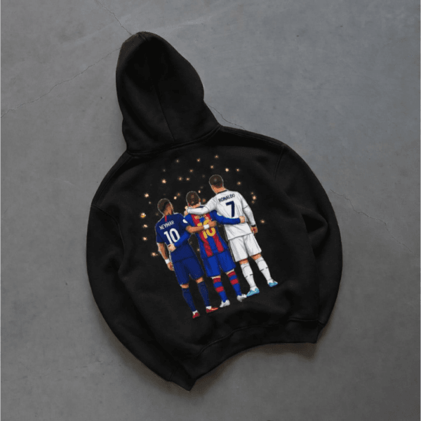 هودی اسطوره‌های فوتبال | مسی، رونالدو و نیمار کنار هم 🔥